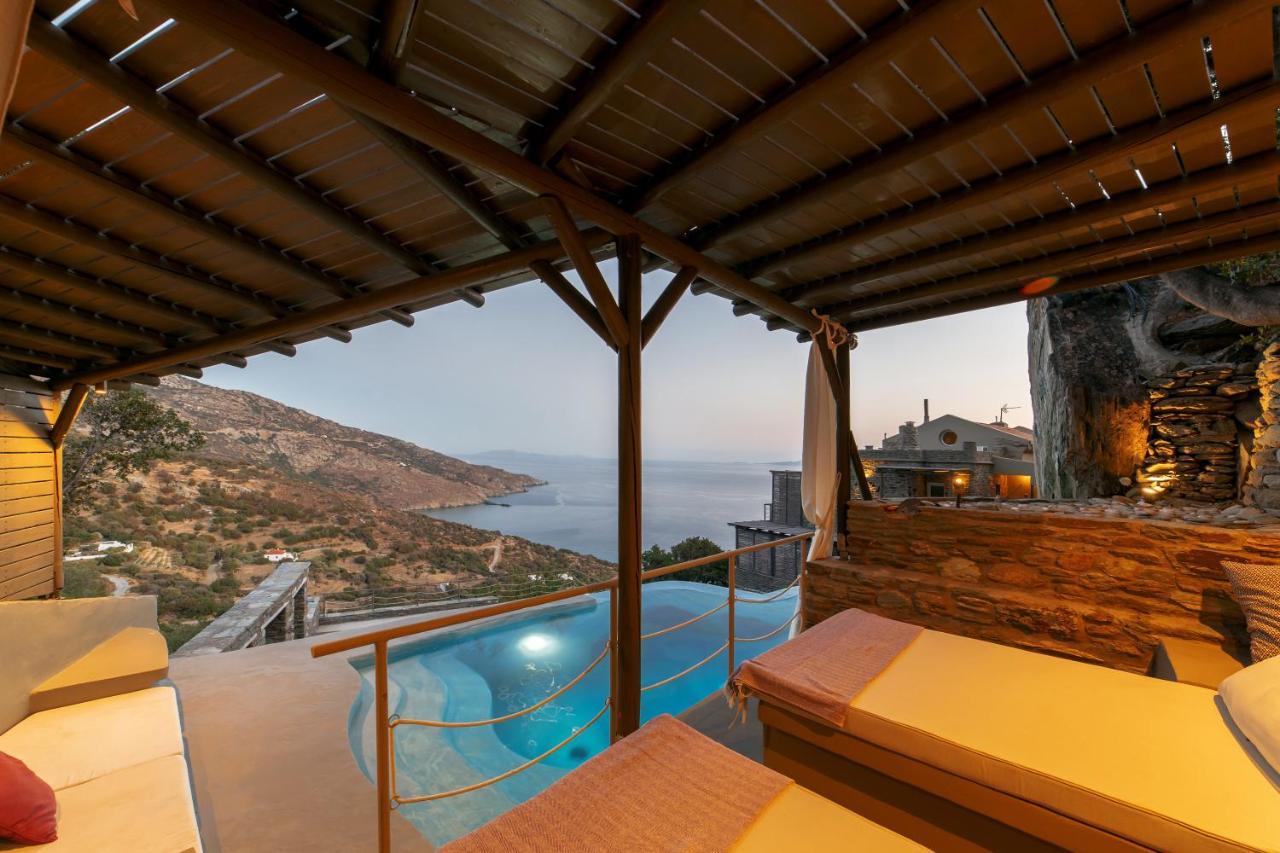 אפרטהוטל Agia Eleousa Aegean Castle Andros - Adults Only מראה חיצוני תמונה