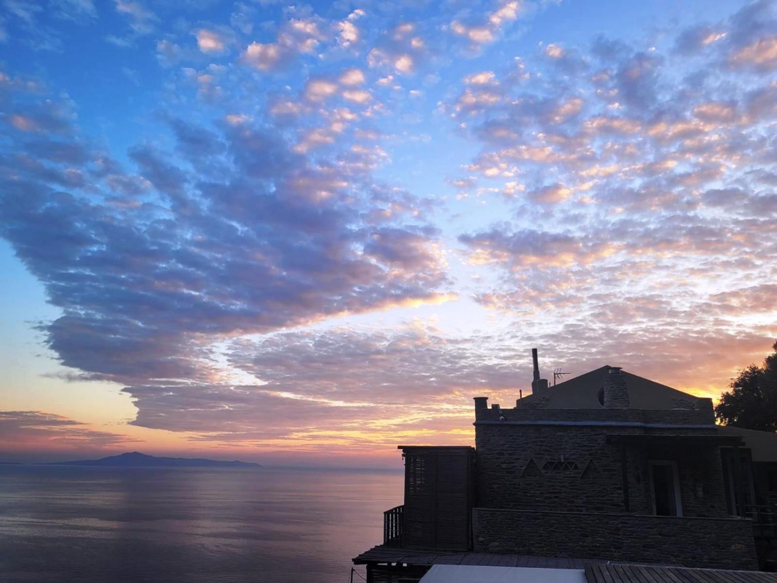 אפרטהוטל Agia Eleousa Aegean Castle Andros - Adults Only מראה חיצוני תמונה