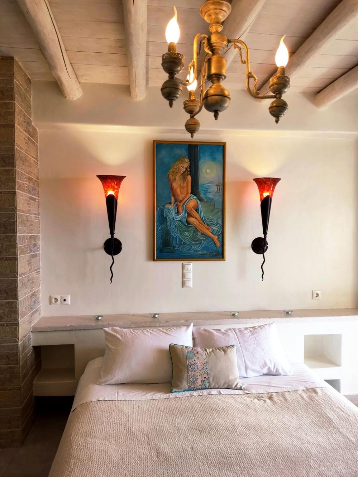 אפרטהוטל Agia Eleousa Aegean Castle Andros - Adults Only מראה חיצוני תמונה