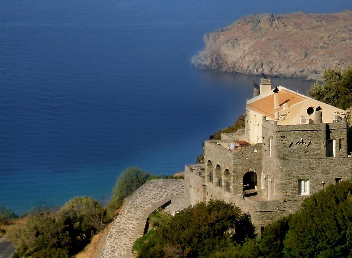 אפרטהוטל Agia Eleousa Aegean Castle Andros - Adults Only מראה חיצוני תמונה