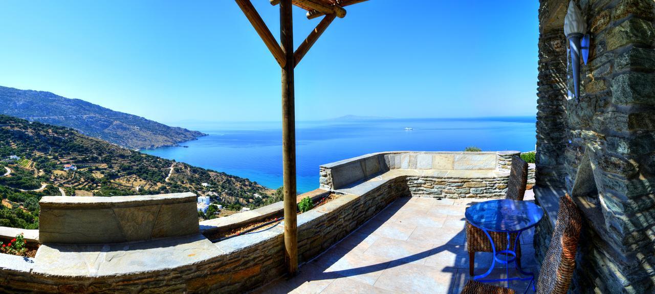אפרטהוטל Agia Eleousa Aegean Castle Andros - Adults Only מראה חיצוני תמונה