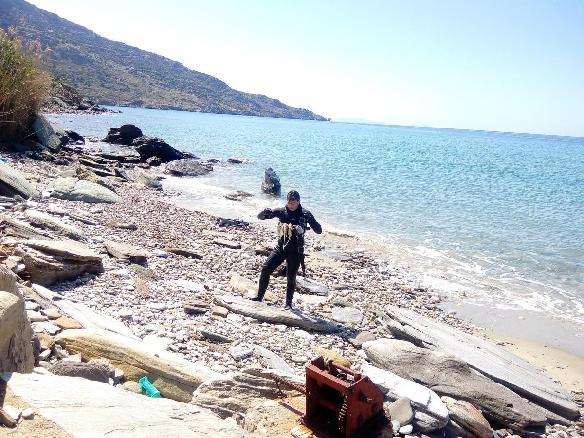 אפרטהוטל Agia Eleousa Aegean Castle Andros - Adults Only מראה חיצוני תמונה