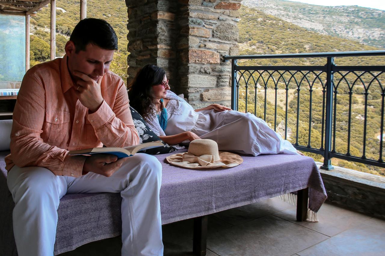 אפרטהוטל Agia Eleousa Aegean Castle Andros - Adults Only מראה חיצוני תמונה