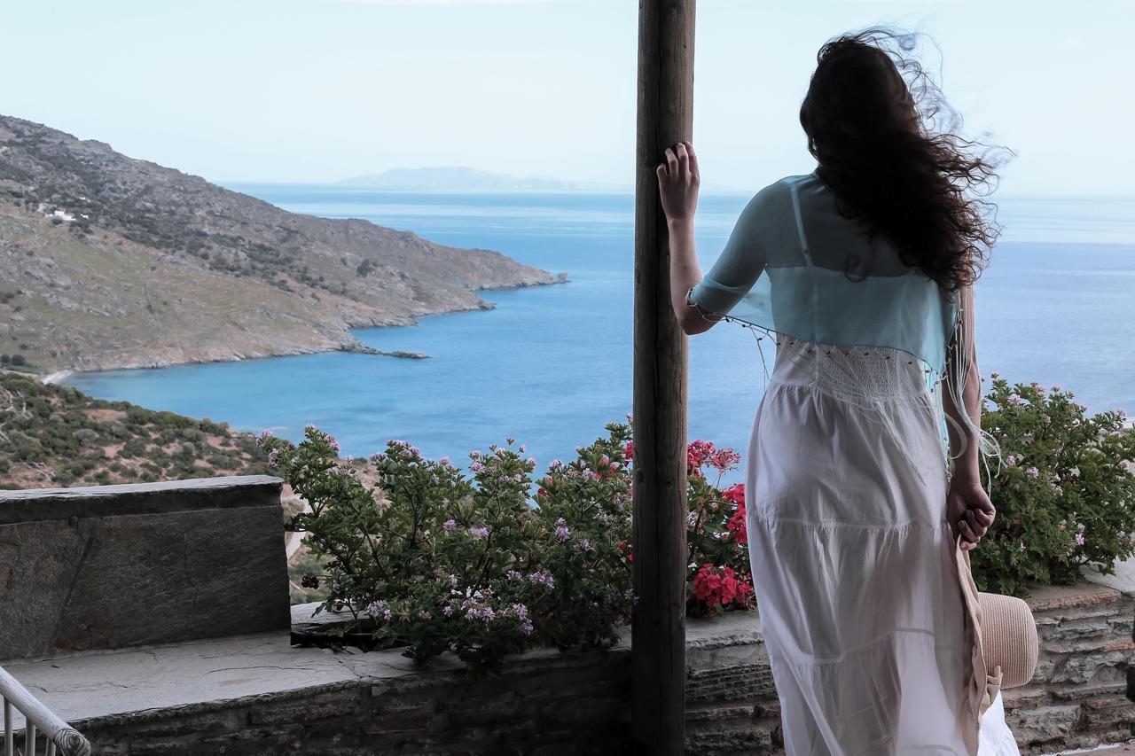 אפרטהוטל Agia Eleousa Aegean Castle Andros - Adults Only מראה חיצוני תמונה